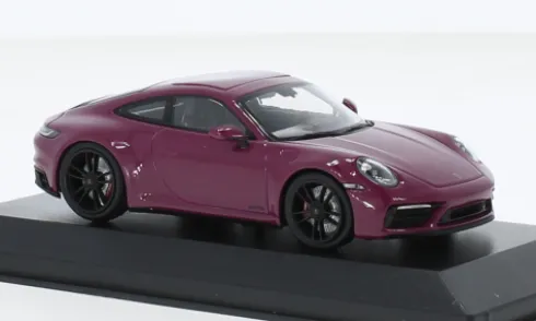 Porsche 911 (992) Carrera 4 GTS, dunkelrot, 2021, 1:43, Minichamps