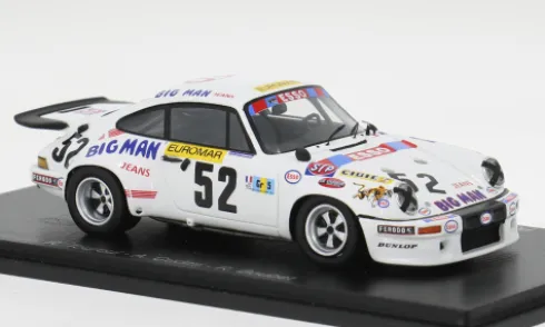 Porsche Carrera RS 3.0, 24h Le Mans, 1976, #52, R.Touroul/A.Cudini, 1:43, Spark