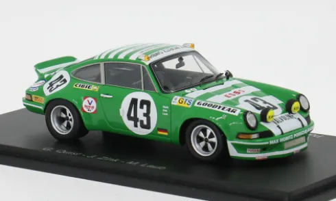 Porsche Carrera 2.8 RSR, 24h Le Mans, 1973, #43, G.Quist/J.Zink, 1:43, Spark