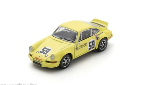 Porsche 911 Carrera RSR, 12h Sebring, 1973, #59, P.Gregg/H.Haywood, 1:64, Spark