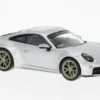 Porsche 911 (992.2) Carrera, silber, 2025, 1:64, Minichamps
