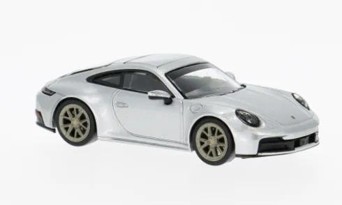 Porsche 911 (992.2) Carrera, silber, 2025, 1:64, Minichamps