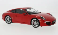 Porsche 911 (991) Carrera S, rot, 1:18, Welly