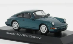 Porsche 911 (993) Carrera, türkis, 1992, 1:43, Maxichamps