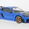 Porsche Cayman GT4 RS, blau, 2024, 1:18, Minichamps