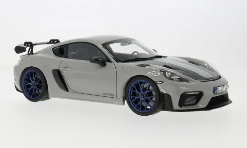 Porsche Cayman GT4 RS W, hellgrau, 2023, 1:18, Norev