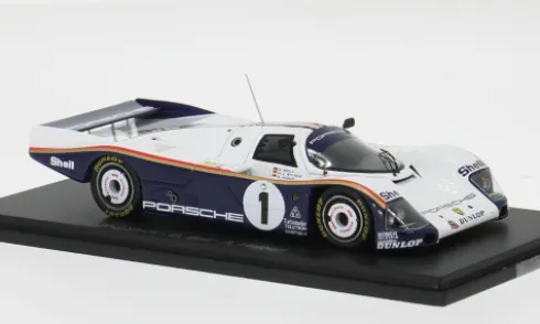 Porsche 962 C 2.6L Turbo, 24h Le Mans, 1986, #1, H-J.Stuck/D.Bell, 1:43, Spark