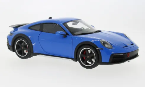Porsche 911 (992) Dakar, blau, 2022, 1:18, Minichamps