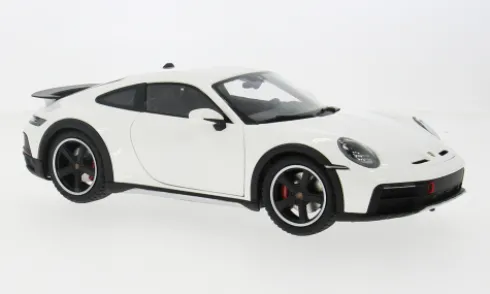Porsche 911 (992) Dakar, weiss, 2022, 1:18, Minichamps