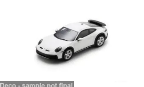Porsche 911 (992) Dakar, weiss, 1:43, Spark