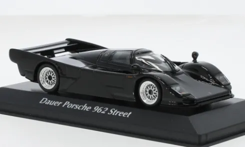 Porsche Dauer 962, schwarz, 1994, 1:43, Maxichamps