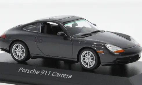Porsche 911 (996), dunkelviolett, 1998, 1:43, Maxichamps