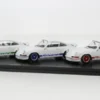 Porsche 3er-Set: 50 Jahre Porsche 911 Carrera 2.7 RS, weiss, 1:43, Schuco