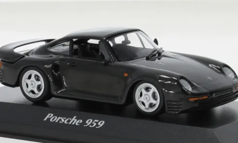 Porsche 959, grau, 1987, 1:43, Maxichamps