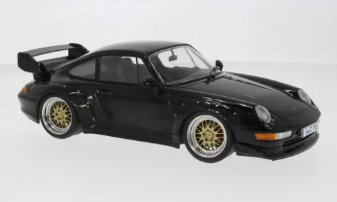 Porsche 911 (993) GT2 - BBS rims, schwarz, 1996, 1:18, KK Scale