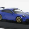 Porsche 911 (992.2) GT3, blau, 2025, 1:64, Minichamps