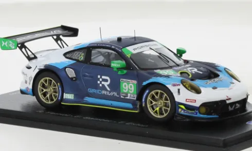 Porsche 911 (991) GT3 R, IMSA, 12h Sebring, 2021, Team Hardpoint EBM, #99, R.Ferriol/E.Bamber, 1:43, Spark