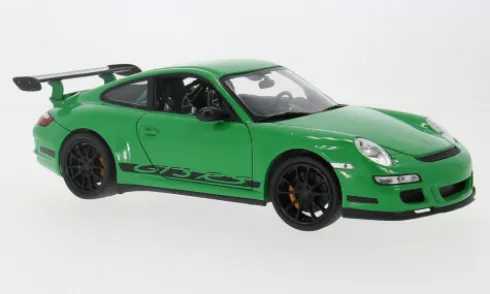 Porsche 911 (997),GTR3 RS, grün, 1:18, Welly