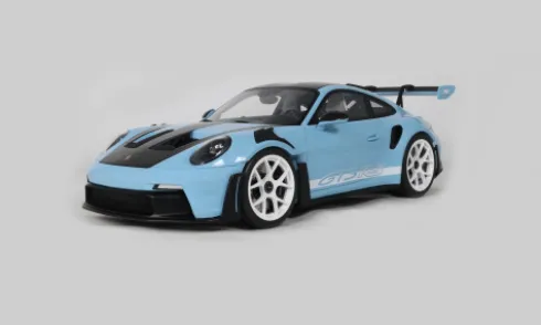 Porsche 911 (992.1) GT3 RS, blau, 2022, 1:12, GT Spirit