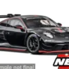 Porsche 911 GT3 R, schwarz/rot, 2023, 1:43, Bburago