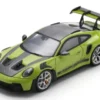 Porsche 911 (992) GT3 RS, grün/schwarz, 2023, 1:43, Spark