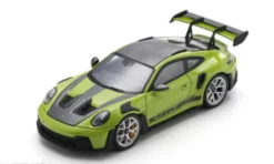 Porsche 911 (992) GT3 RS, grün/schwarz, 2023, 1:43, Spark