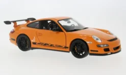 Porsche 911 GT3 RS (997), orange/Dekor, 1:18, Welly