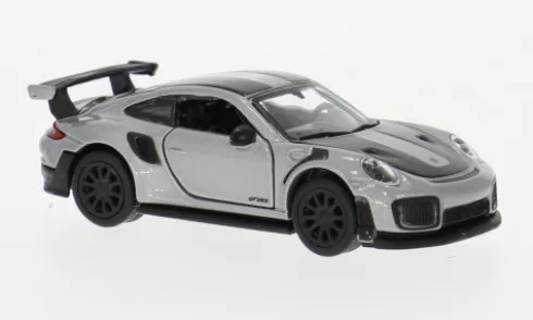 Porsche 911 (991) GT2 RS, silber/schwarz, 1:64, Maisto