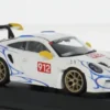 Porsche 911 (992) GT3 RS, weiss/gelb, 2023, 1:43, Minichamps