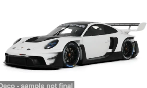 Porsche 911 (991.2) GT3 R, weiss/schwarz, 2023, 1:18, GT Spirit