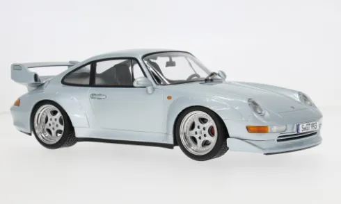 Porsche 911 (993) GT2, silber, 1996, 1:18, KK Scale