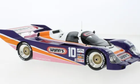 Porsche 962, IMSA, 24h Daytona, 1987, Hotchkis Racing, Wynns, #10, J.Hotchkis/J.Adams, 1:18, Top Speed