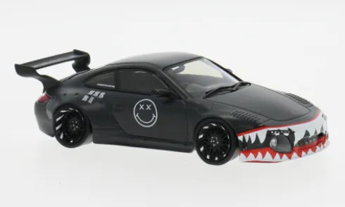 Porsche 911 (997) Old & New, grau, 2020, 1:43, IXO