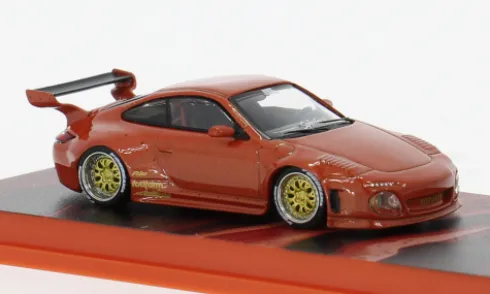 Porsche 911 (997) Old & New, rot, 1:64, Tarmac Works