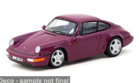 Porsche 911 (964) RS, rosa, 1:64, Tarmac Works