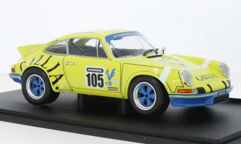 Porsche 911 RSR, Tour de France Auto, 1973, #105, J-L.Lafosse/J.P.Angoulet, 1:18, Solido