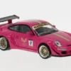 Porsche 997 RWB *AVA, pink, 1:64, Pop Race