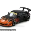 Porsche RWB 997, schwarz/orange, 1:64, INNO64