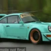 Porsche RWB, türkis, 2024, 1:18, Solido