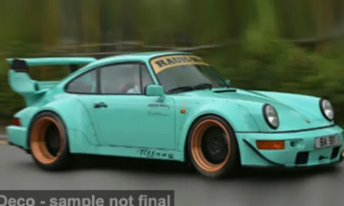 Porsche RWB, türkis, 2024, 1:18, Solido