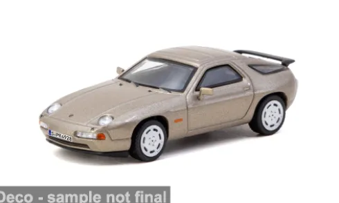Porsche 928 S, beige, 1992, 1:64, Tarmac Works
