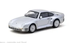 Porsche 959, silber, 1989, 1:64, Tarmac Works