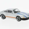 Porsche Singer, silber/blau, 1:64, Pop Race