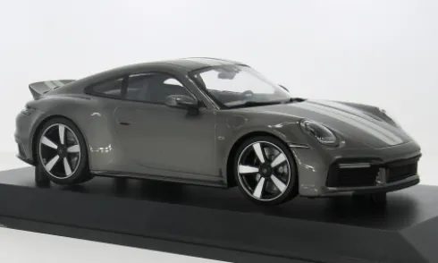 Porsche 911 (992) Sport Classic, grau, 2022, 1:18, Minichamps