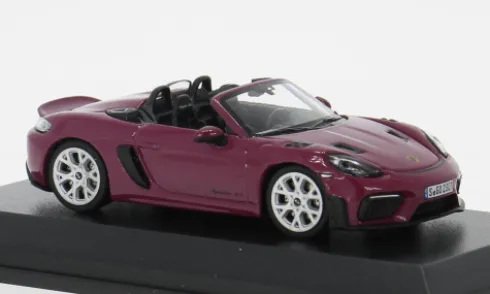 Porsche 718 Spyder RS, rosa, 1:64, Tarmac Works