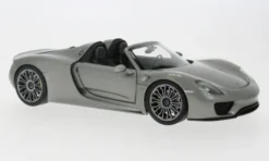 Porsche 918 Spyder, silber, 2011, 1:18, Welly