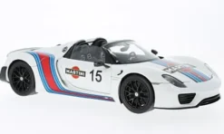 Porsche 918 Spyder, weiss, 2013, Martini, 1:18, AUTOart