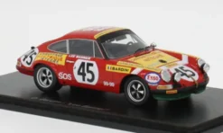 Porsche 911 ST 2.5, 24h Le Mans, 1972, #45, D.Bardini/Lee Banner, 1:43, Spark