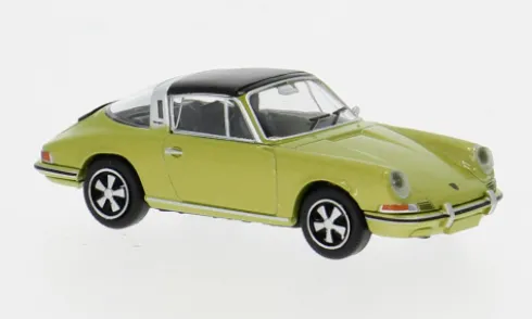 Porsche 911 Targa, gold, 1964, 1:87, Brekina