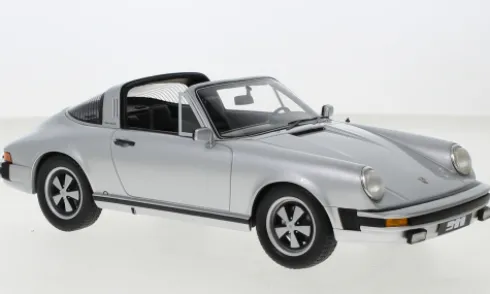 Porsche 911 Targa, silber, 1977, 1:18, Schuco / Pro.R